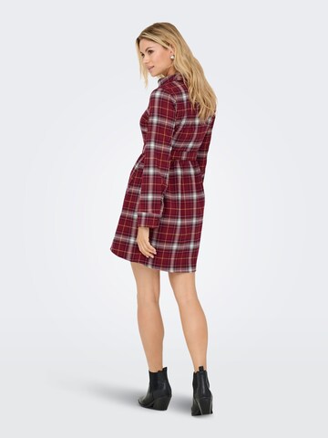 ONLY Kleid in Rot