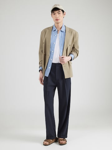 Abercrombie & Fitch Regular fit Skjorta 'FEB4' i blå