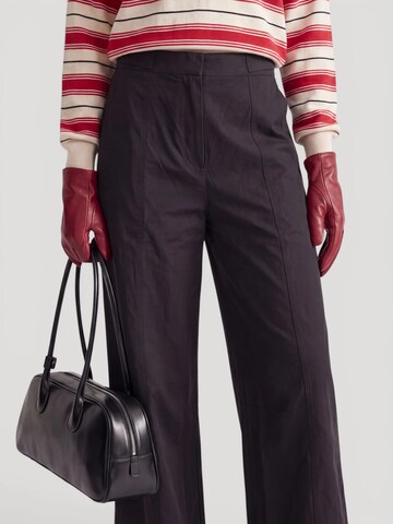 Wide Leg Pantalon 'Bianca' EDITED en noir
