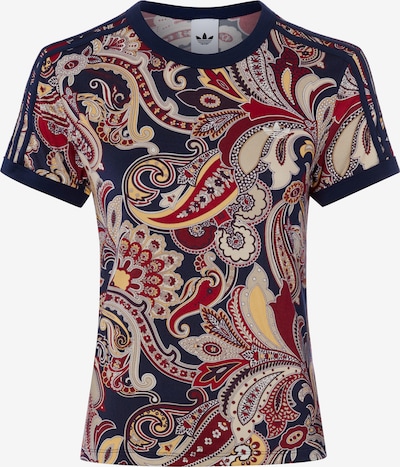 ADIDAS ORIGINALS Majica 'Liberty London Cali' veličine XS u mornarsko plava / smeđa / svijetlosmeđa / crvena, Pregled proizvoda