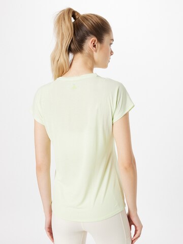 ADIDAS PERFORMANCE Funkcionalna majica '3-Streife' | zelena barva