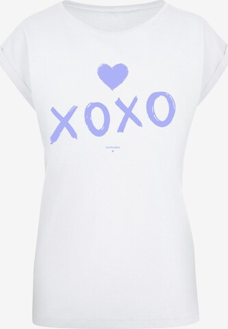 F4NT4STIC Shirt 'Valentinstag' in White: front