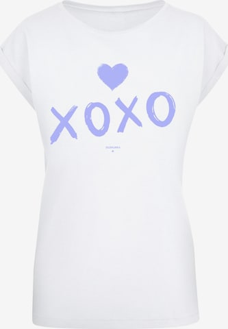 F4NT4STIC Shirt 'Valentinstag' in White: front