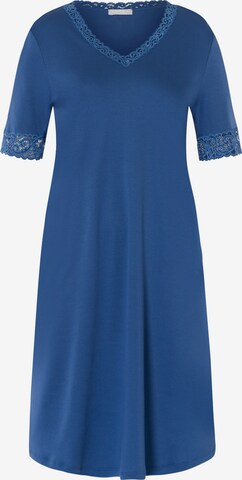 Hanro Nightgown ' Moments ' in Blue: front