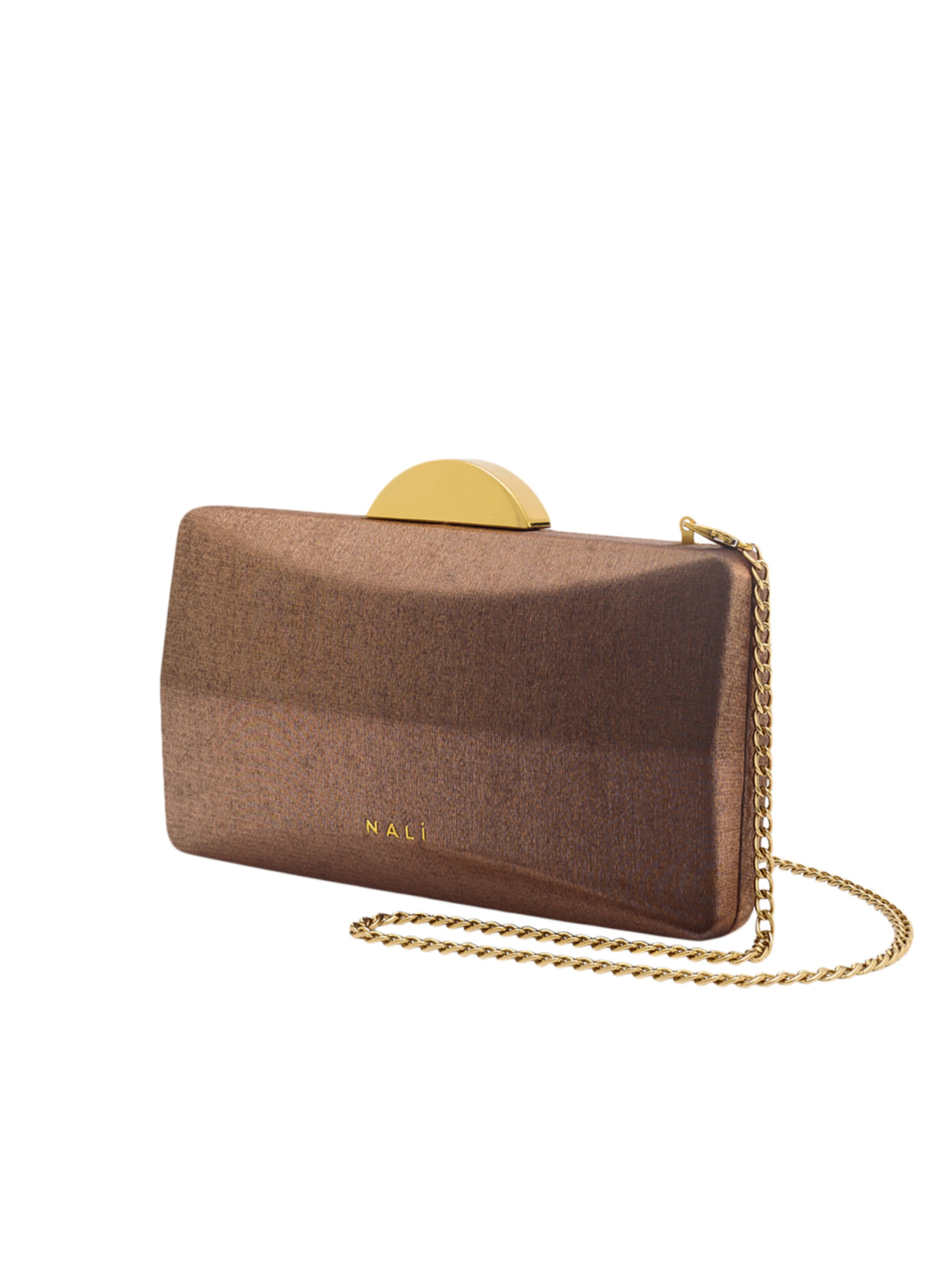 NALì Clutch in Brown