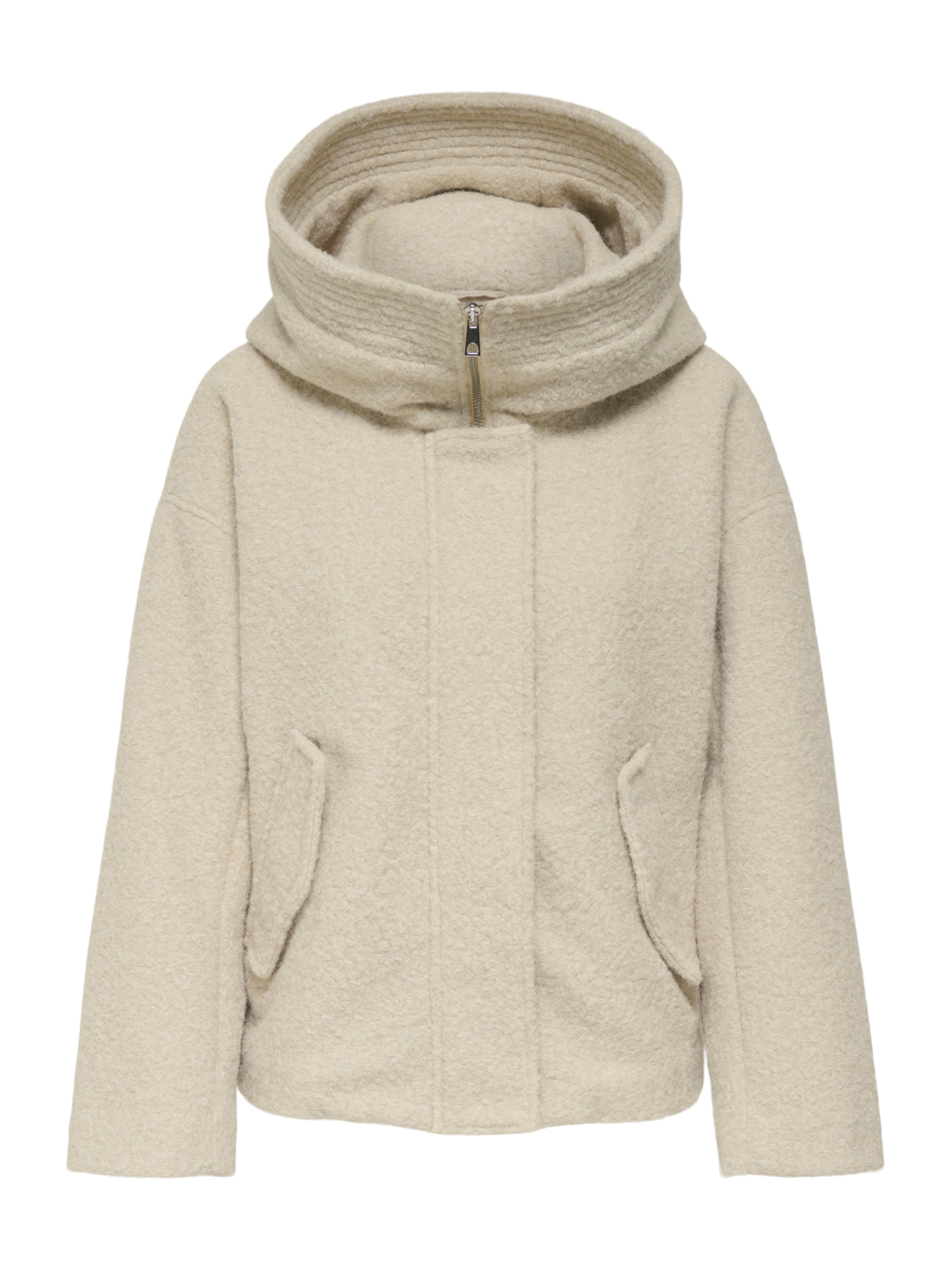 JDY Övergångsjacka 'JDYNevada' i beige: framsida