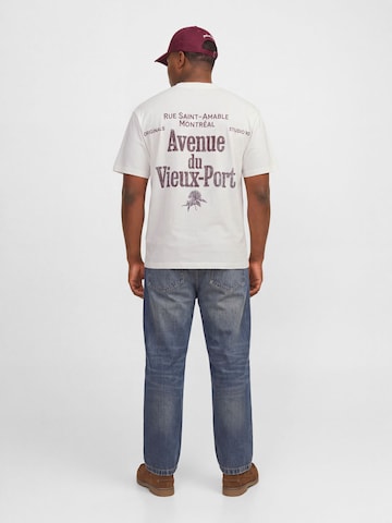 JACK & JONES - Camiseta en blanco