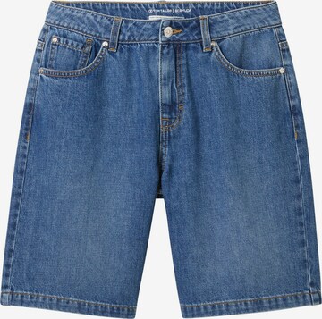 TOM TAILOR Loosefit Shorts in Blau: predná strana