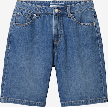 TOM TAILOR Loosefit Jeans in Blauw: voorkant