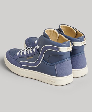 Superdry Sneakers hoog in Blauw