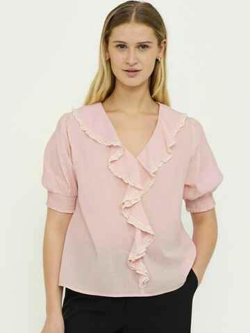 Soft Rebels Póló ' SRTahnee ' - lila: elől