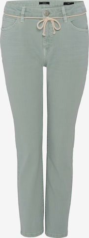 OPUS Regular Jeans 'Louis' in Green: front