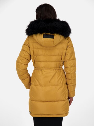 Manteau d’hiver 'NicolaAK' Alife and Kickin en jaune