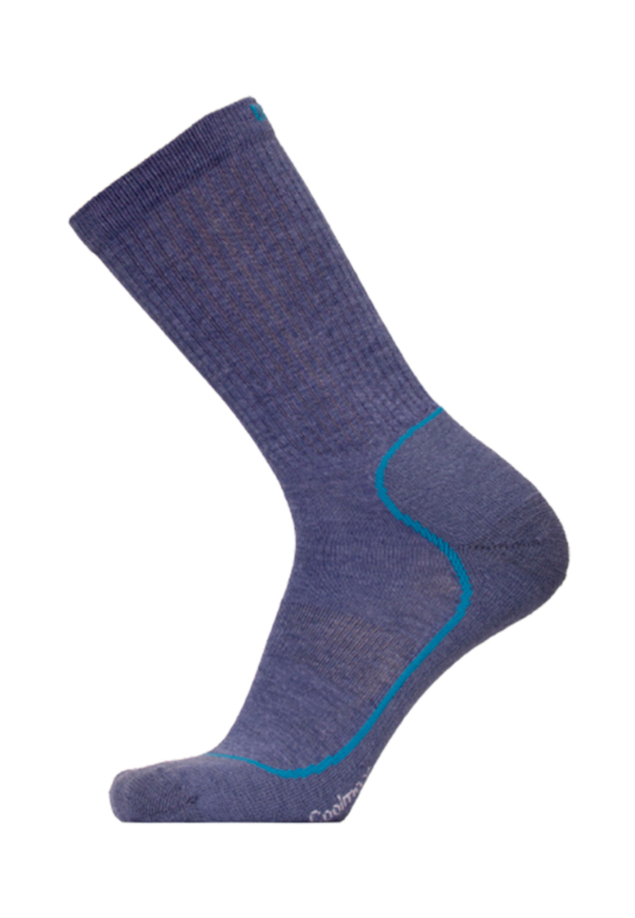 UphillSport Athletic Socks 'KEVO' in Blue: front