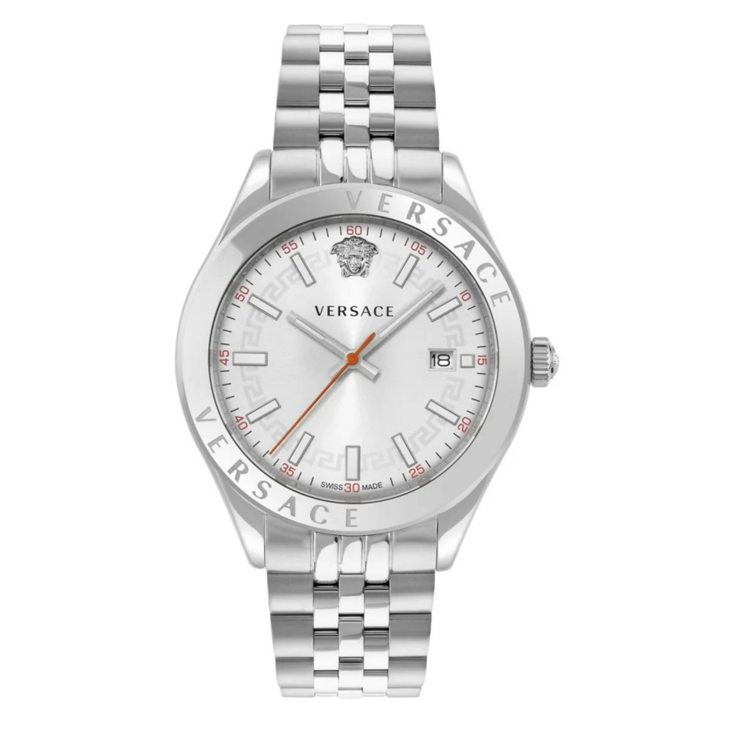 VERSACE Analog watch in 42 in Silver, Item view