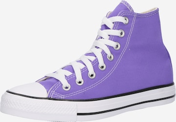 Baskets hautes CHUCK TAYLOR ALL STAR CONVERSE en Violet Fonce ABOUT YOU