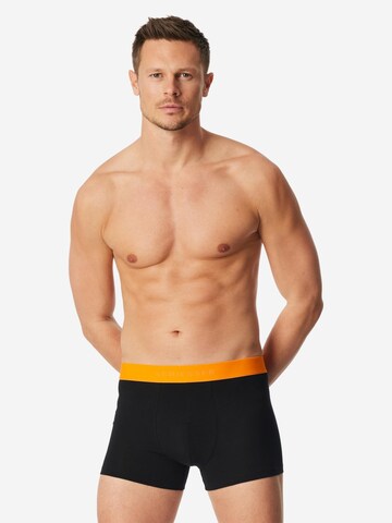SCHIESSER Boxershorts '95/5 Organic Cotton' in Zwart