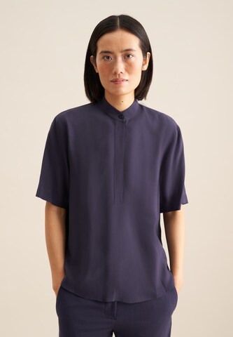 SEIDENSTICKER Blouse in Blue: front