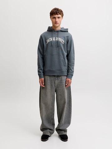 Felpa 'JJEDENVER' di JACK & JONES in grigio