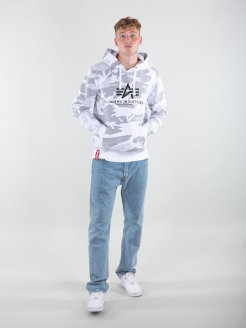 ALPHA INDUSTRIES Sweatshirt in Grau