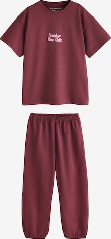 Pyjama Next en rouge : devant