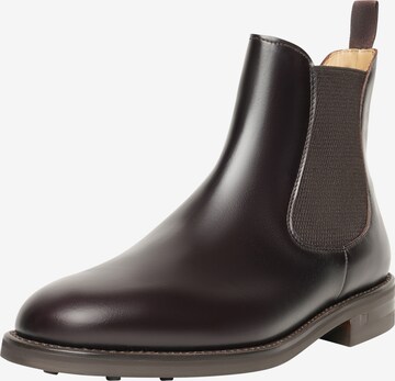 Henry Stevens Chelsea Boots 'Winston CB1' in Brown: front
