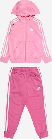 ADIDAS PERFORMANCE Sweatsuit in Pink: front