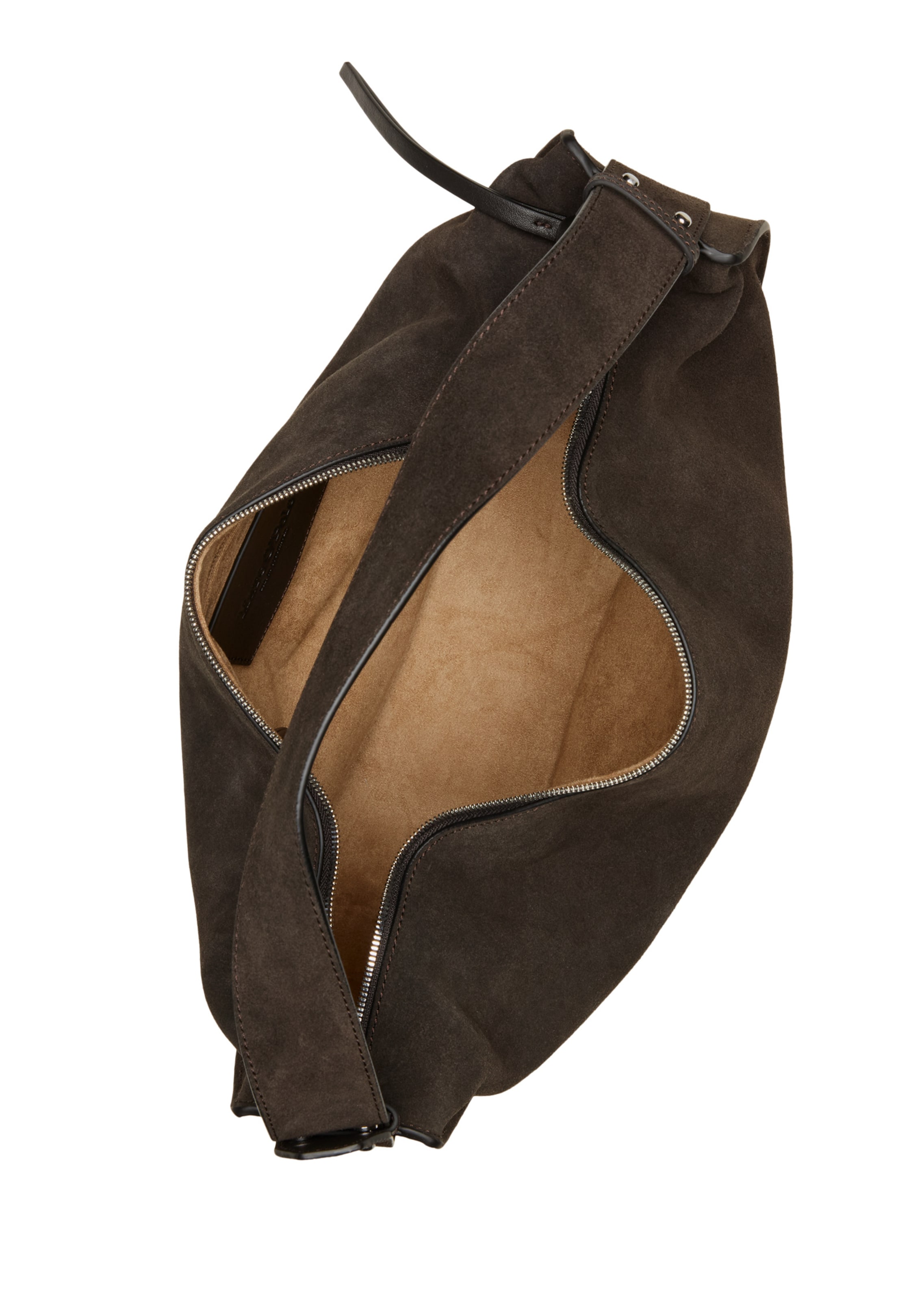 Marc O'Polo Schultertasche 'Aamu' in Braun