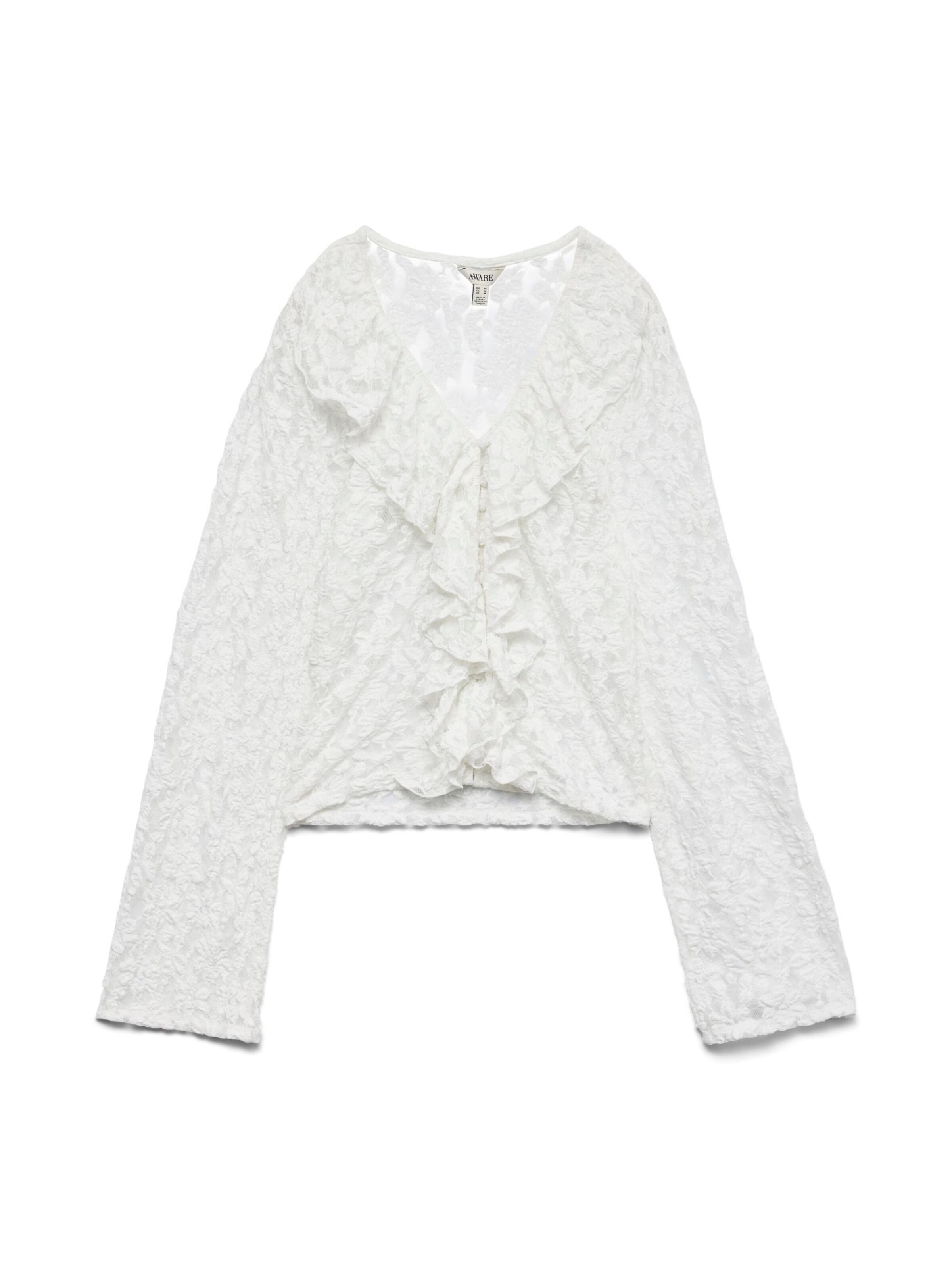 VERO MODA Bluse in Weiß: Vorderseite