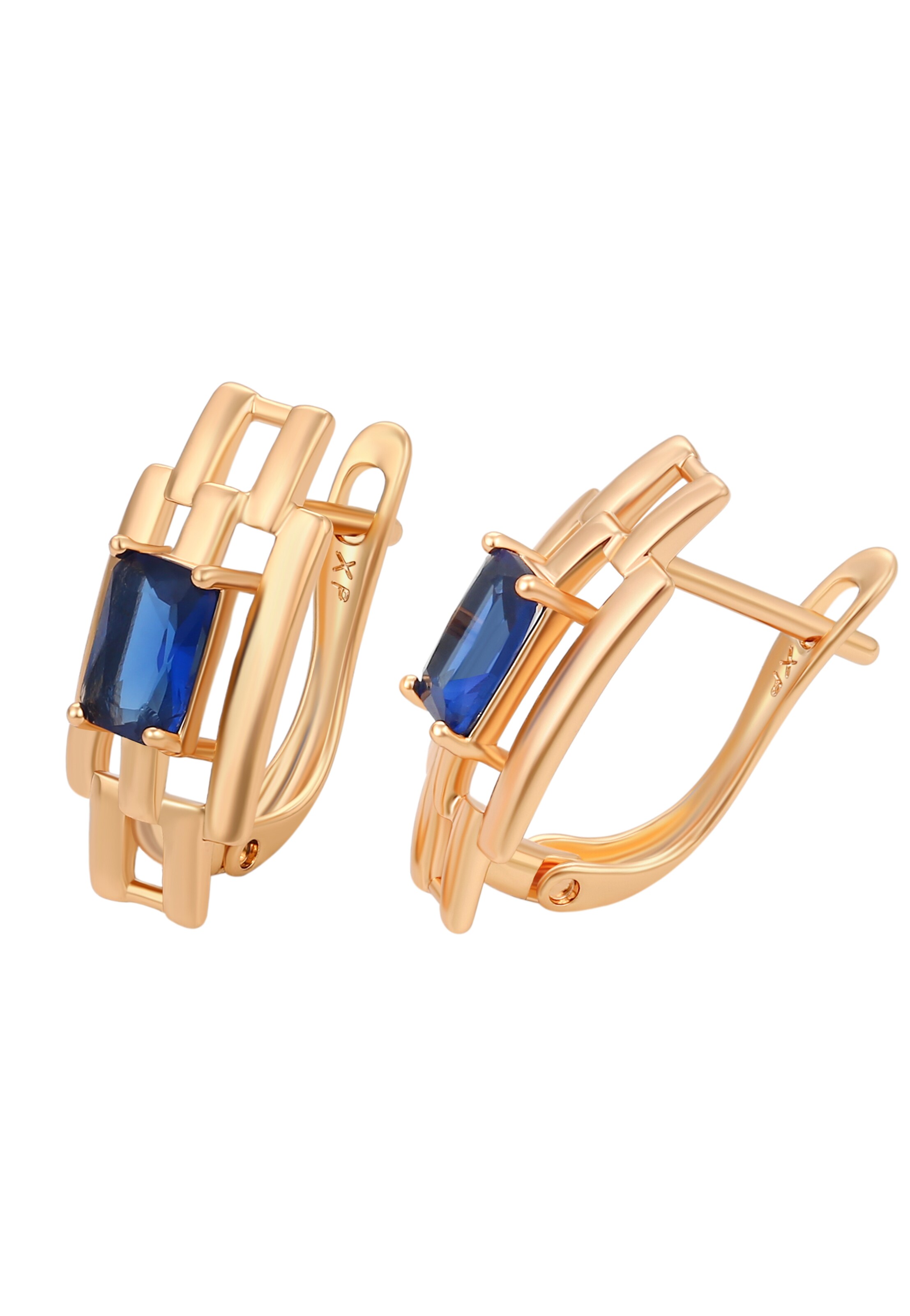 Boucles d'oreilles faina en or