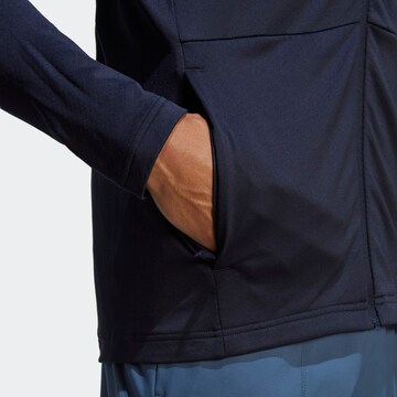 ADIDAS TERREX Athletic Fleece Jacket in Blue