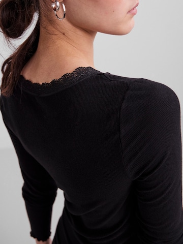 PIECES Shirt in Black