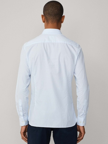 Hackett London Regular Fit Hemd in Blau