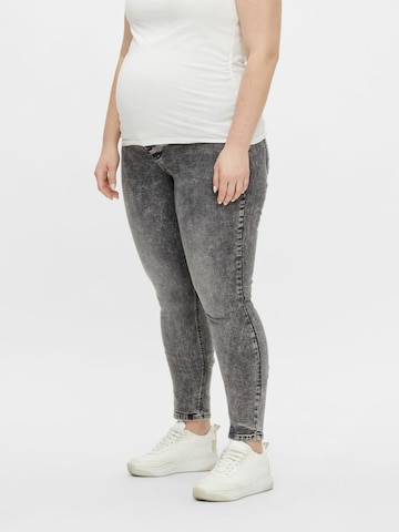 Mamalicious Curve Jeans 'Utah' in Black: front