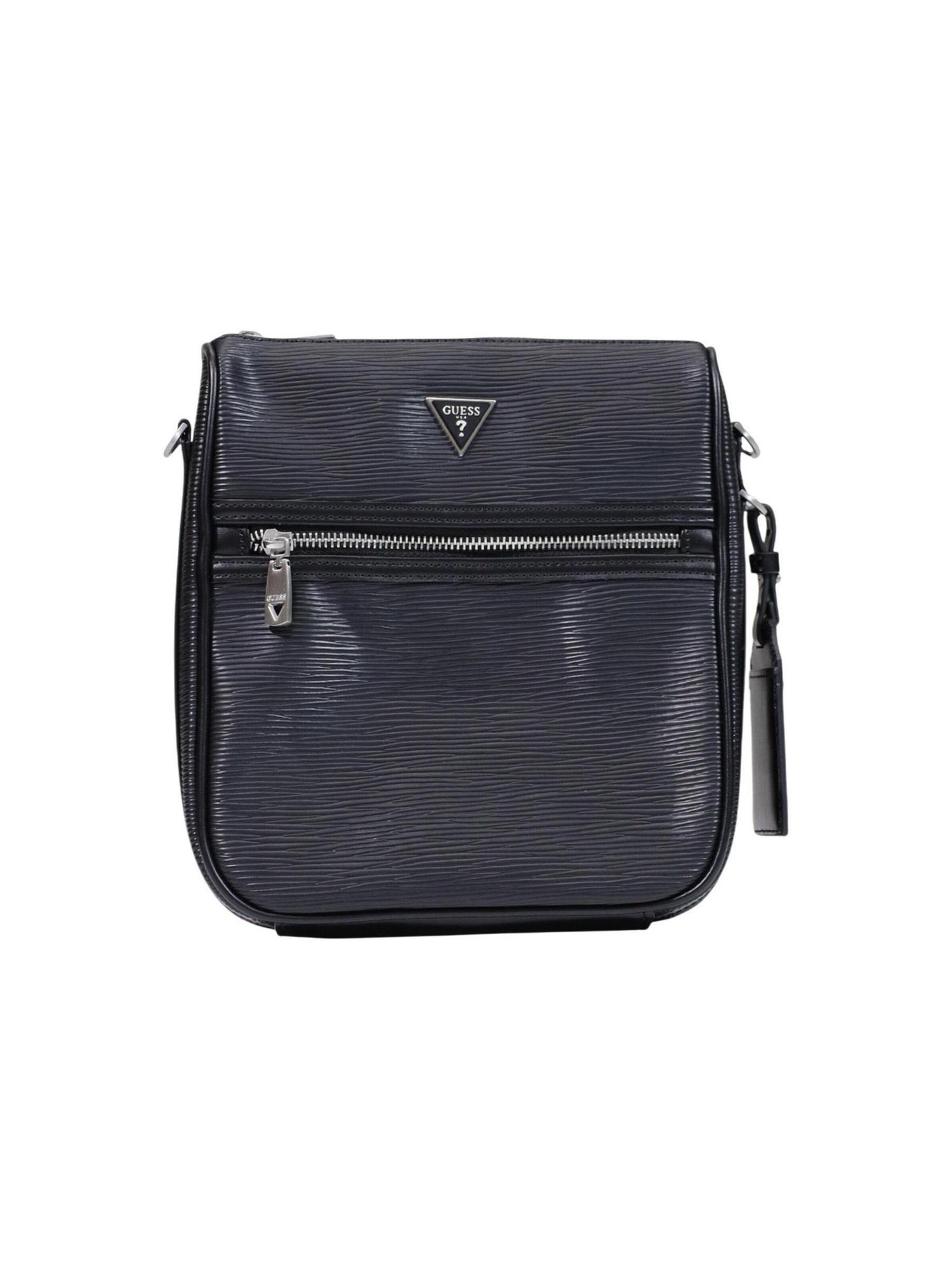 GUESS - Bolso de hombro 'Milano' en negro: frente