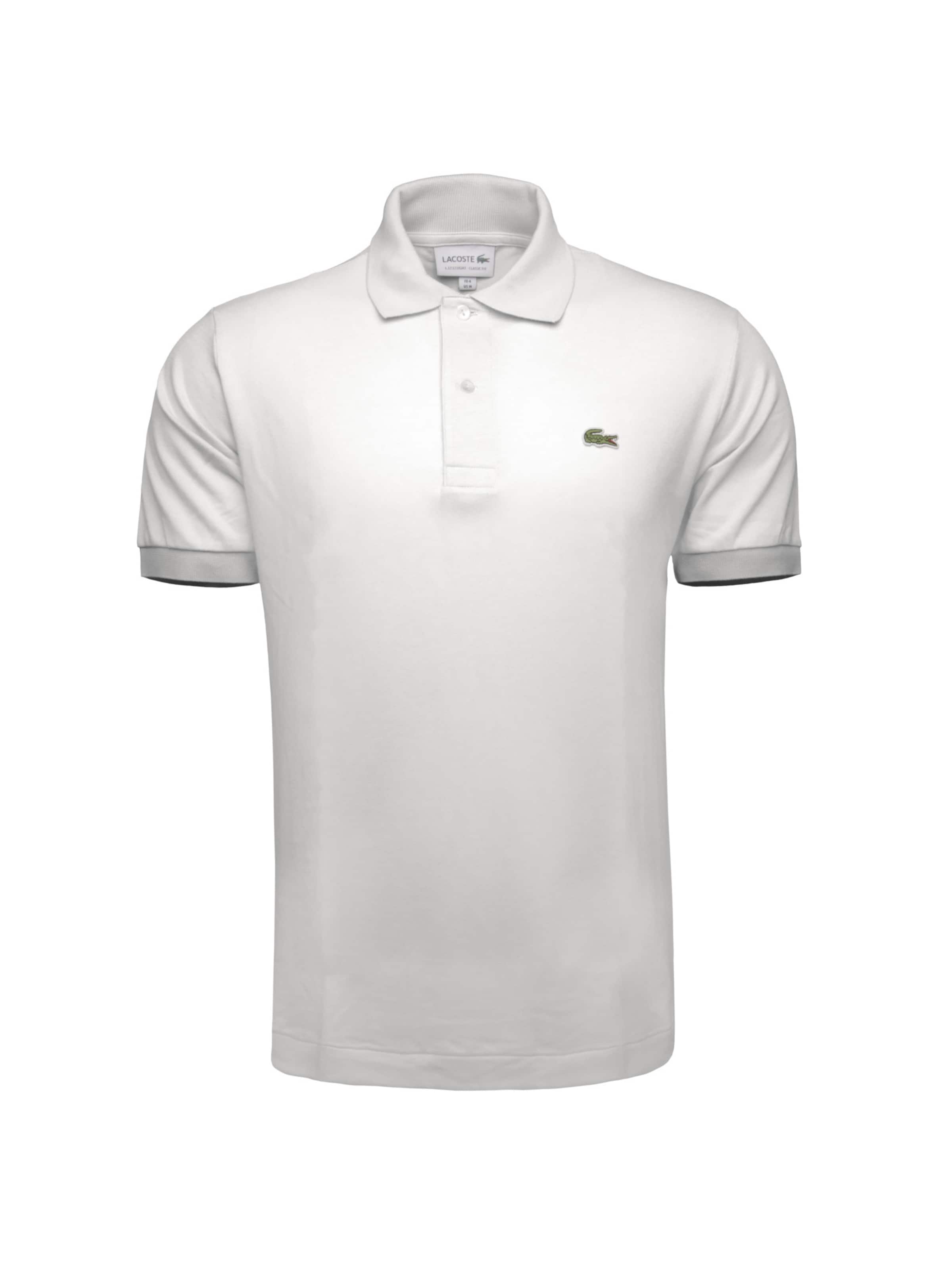 LACOSTE - Camisa em branco: frente
