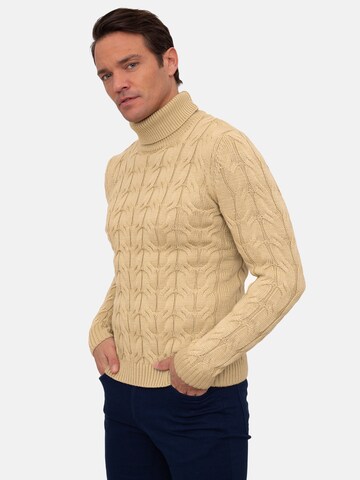Pullover 'Ripon' di Sir Raymond Tailor in beige