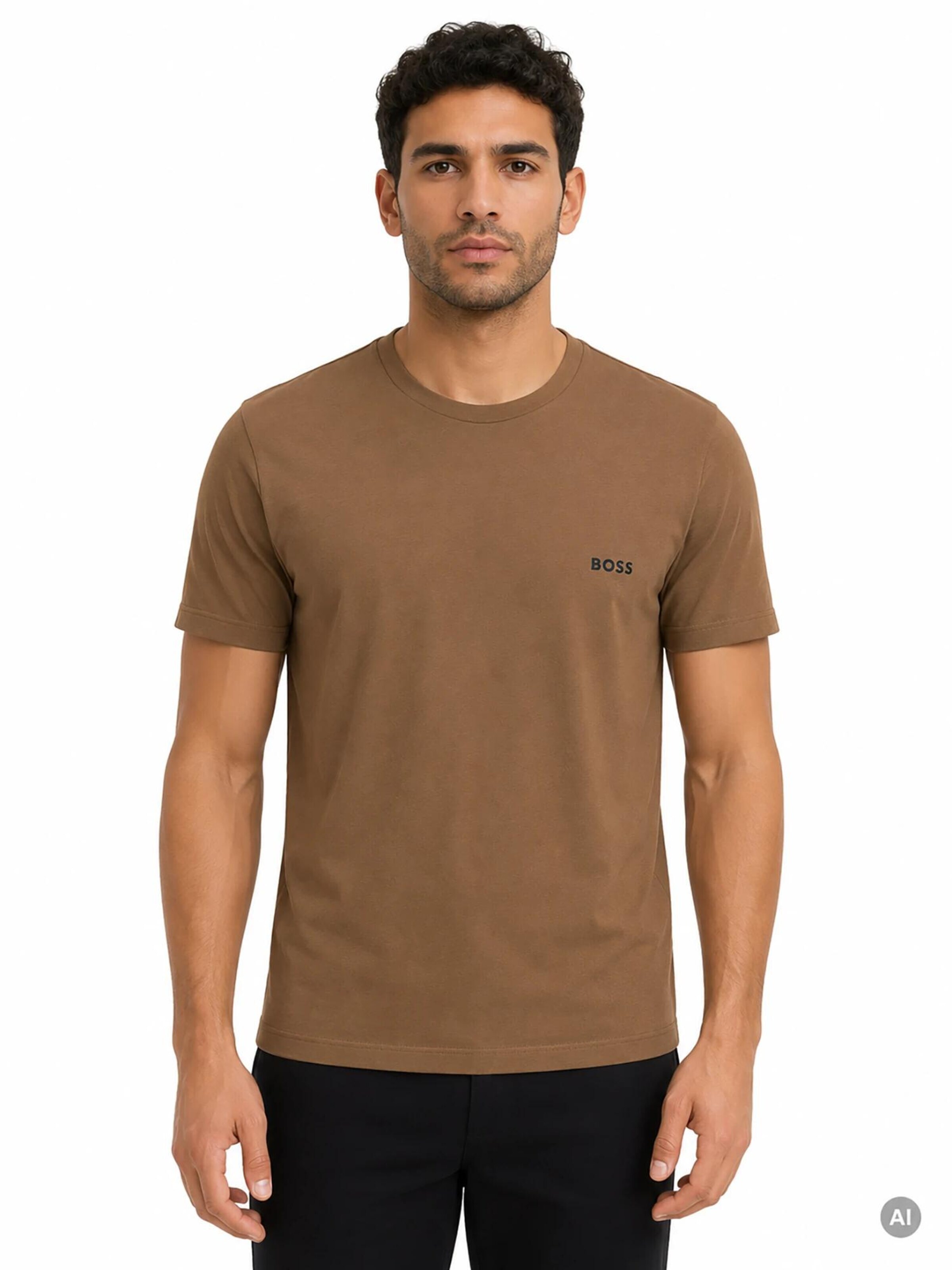 BOSS Shirt 'Classic'‌‌‌‌‌‌‌‌ in Beige