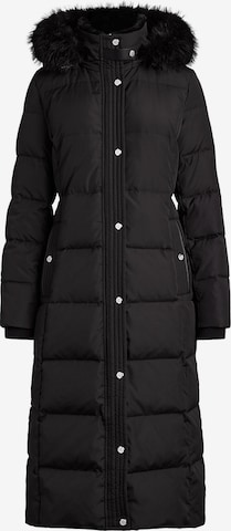 Lauren Ralph Lauren Winter Coat in Black: front