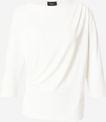 T-shirt s.Oliver en beige : devant