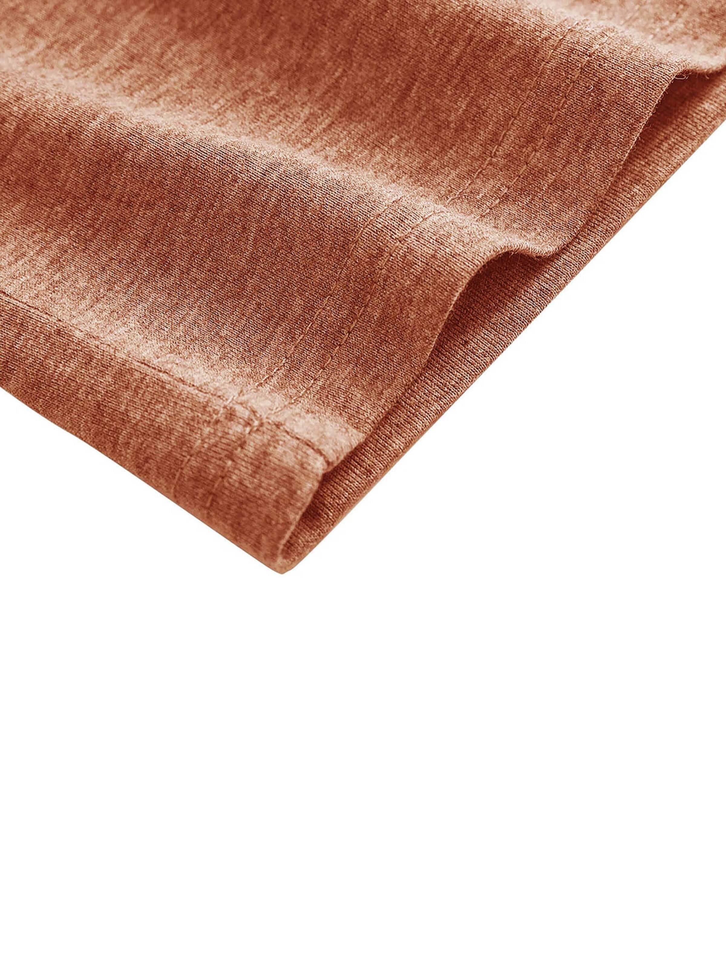 T-shirt GORHEY en marron