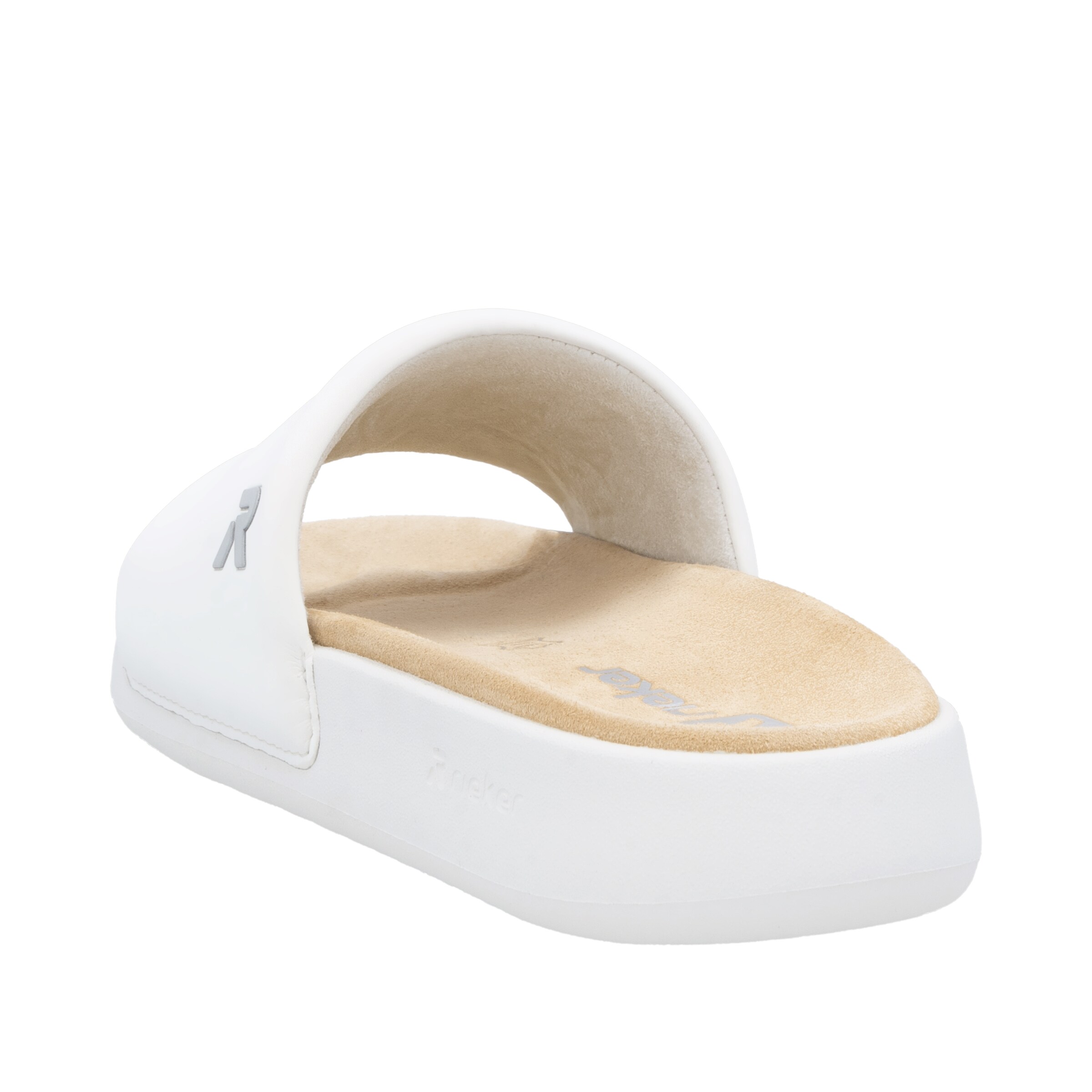 Mule Rieker Sport en blanc