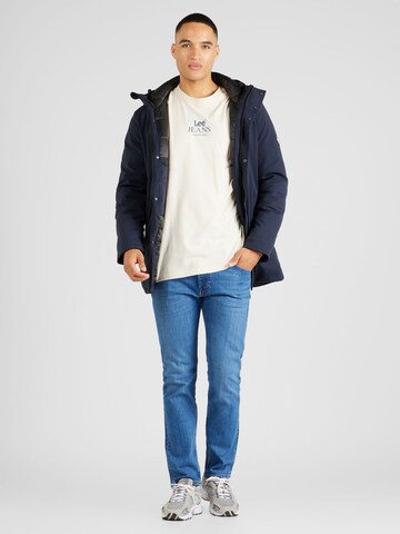 Veste d’hiver Gabbiano en bleu