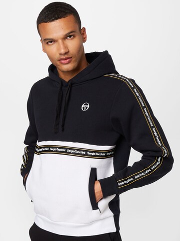 Sergio Tacchini Sweatshirt 'MERIDIANO' in Black: front