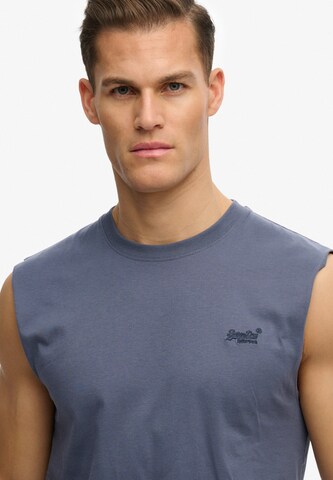T-Shirt 'Essential' Superdry & Co en bleu