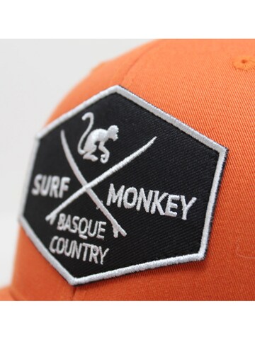 Surf Monkey - Gorra deportiva en naranja