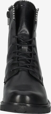 MUSTANG Lace-Up Ankle Boots in Black