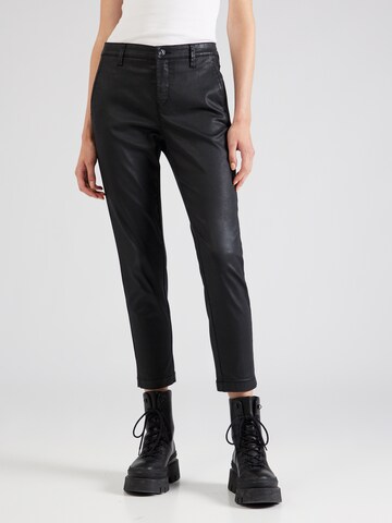 Regular Pantalon chino MAC en noir : devant