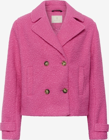 Kaffe Between-seasons coat 'KAAnne' in Pink: front