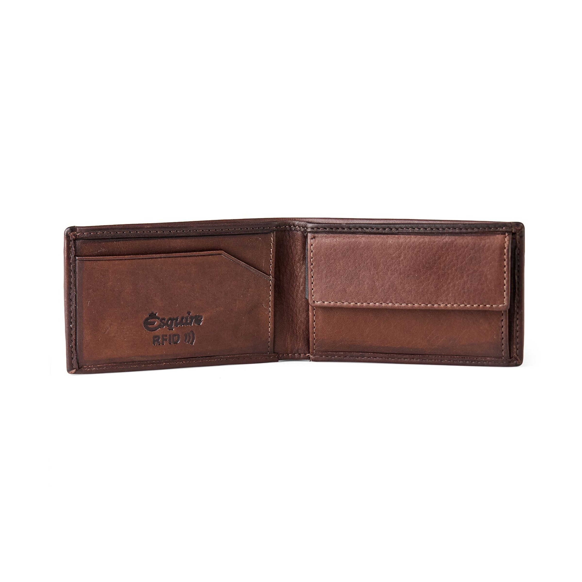 Esquire Portemonnee 'Chicago' in Bruin